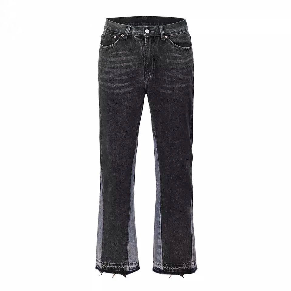 Japanese Brand × Jean Flared Streetwear Bootcut Denim Jeans Pants y2k vintage Size US 30 / EU 46 - 2 Thumbnail