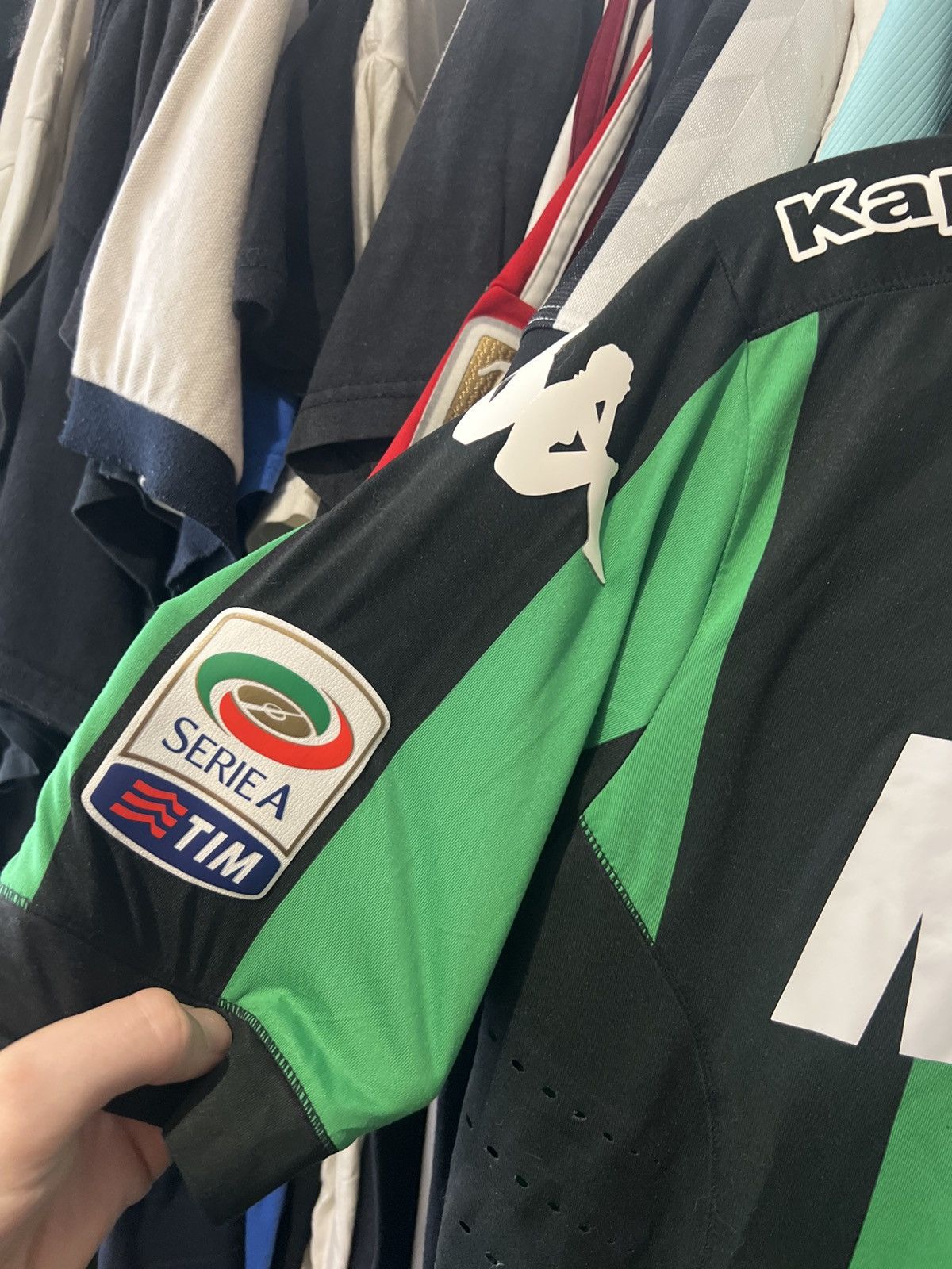 Kappa × Vintage 2015/2016 KAPPA FC SASSUOLO #25 BERARDI HOME FOOTBALL SHITT Size US M / EU 48-50 / 2 - 3 Thumbnail