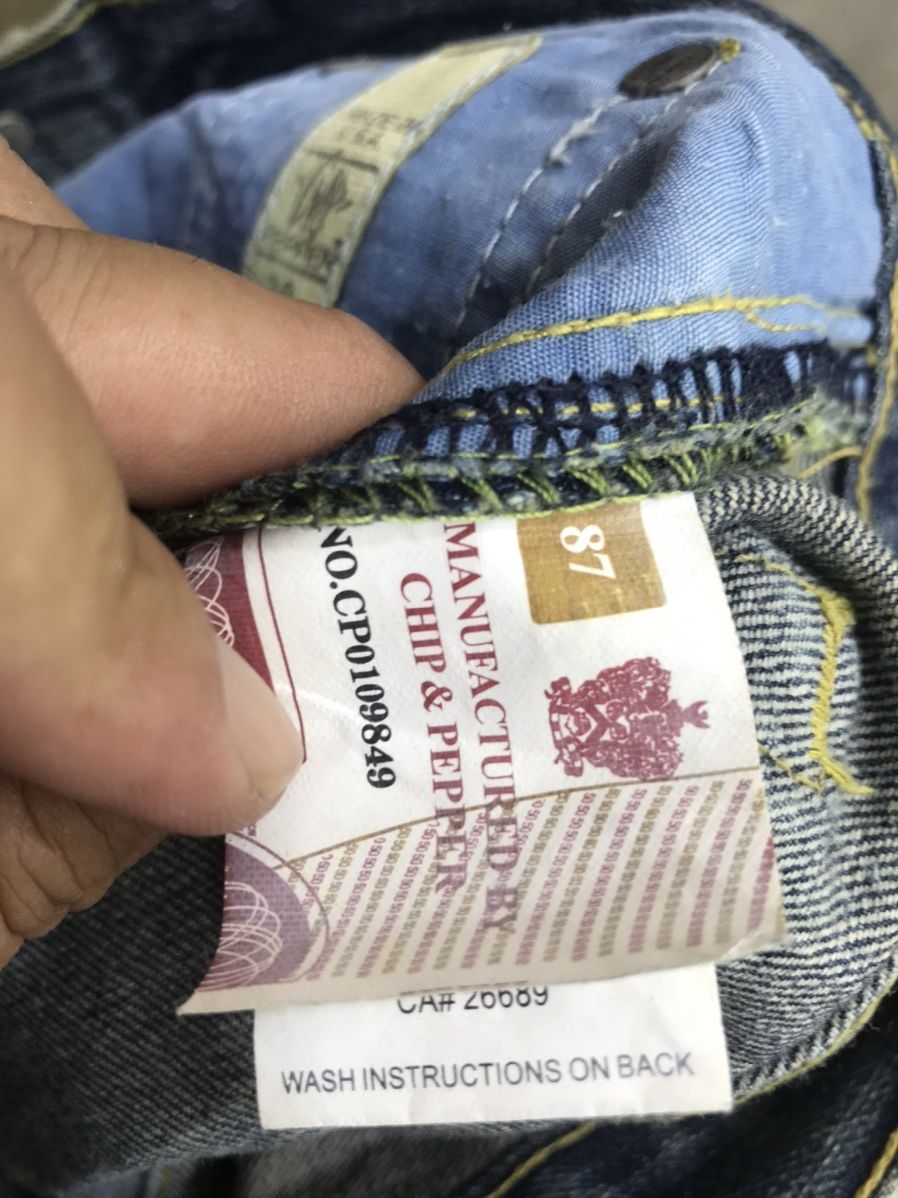 Other Flare🔥Chip Pepper Low Rise Flare Jeans Size US 32 / EU 48 - 21 Thumbnail