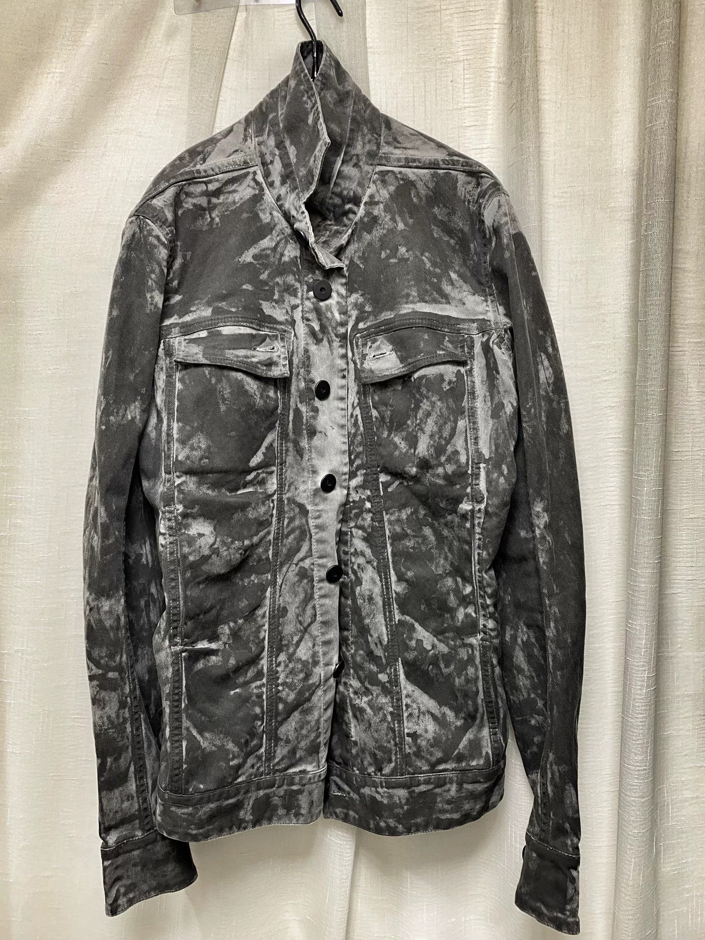 11 By Boris Bidjan Saberi 11 BY BORIS BIDJAN SABERI Wax-Dyed Jacket Size US M / EU 48-50 / 2 - 1 Thumbnail
