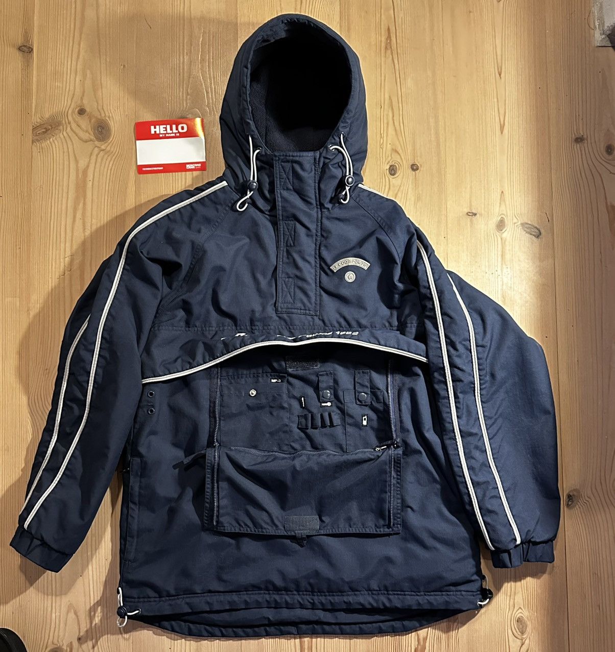 Le Coq Sportif Le Coq Sportif Stealth Pocket hoodie Size US M / EU 48-50 / 2 - 2 Thumbnail