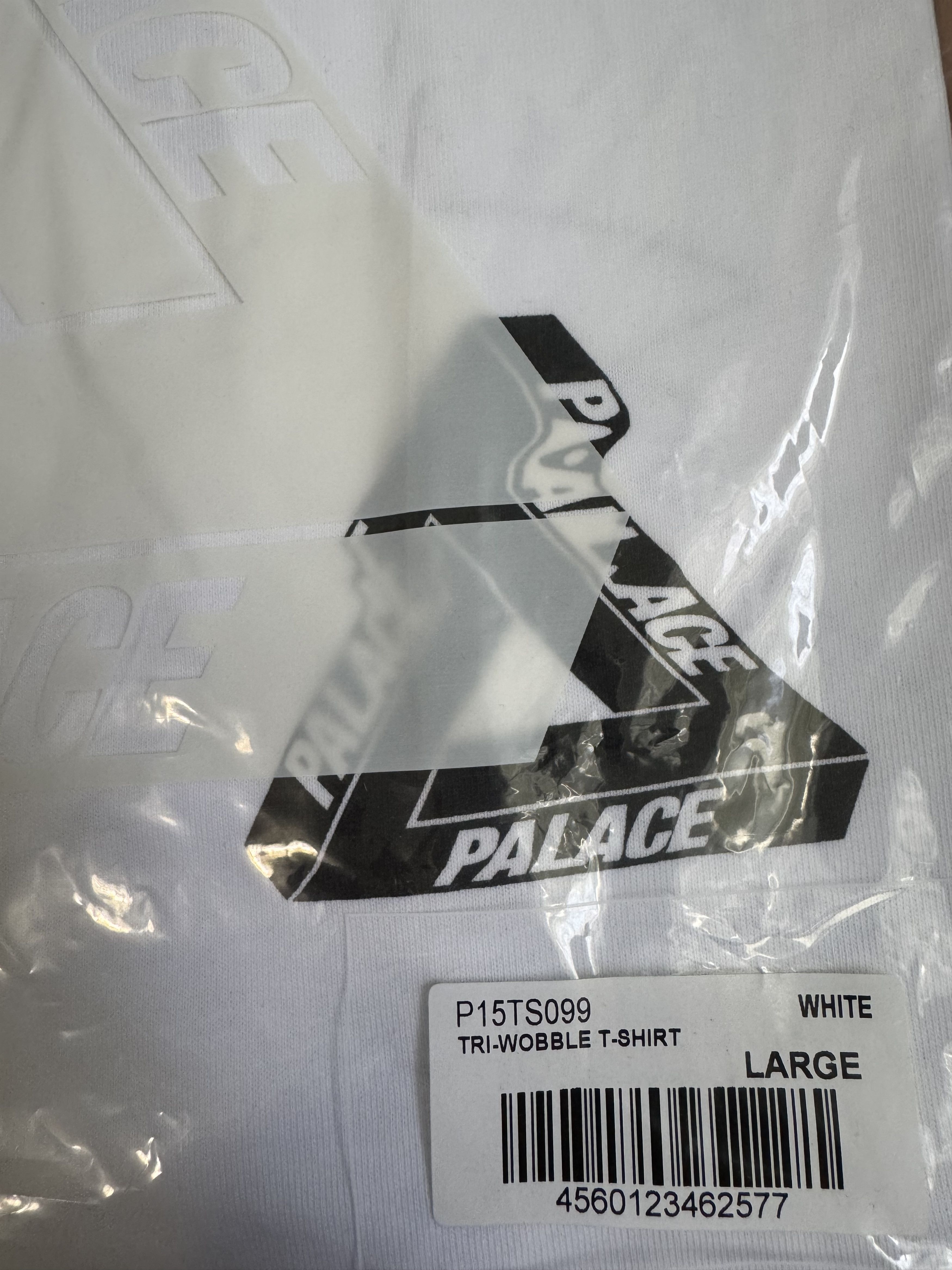 Palace Palace Tri Wobble Tee Shirt White Size US L / EU 52-54 / 3 - 2 Thumbnail