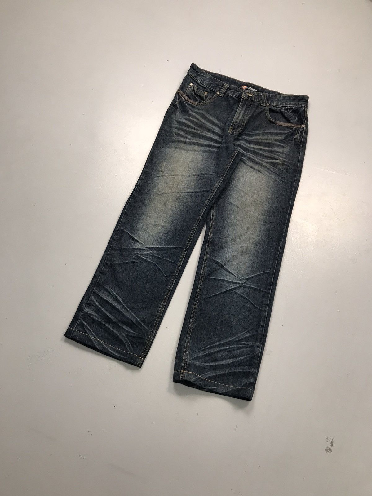 JNCO Vintage dermson patched denim Size US 32 / EU 48 - 3 Thumbnail
