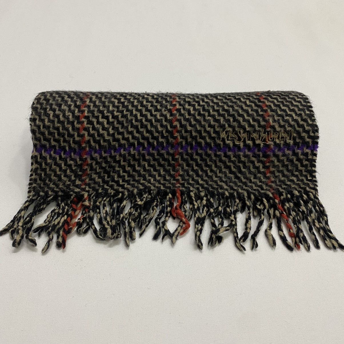 Yves Saint Laurent YSL SCARF MUFFLER LUX026 Size ONE SIZE - 8 Thumbnail