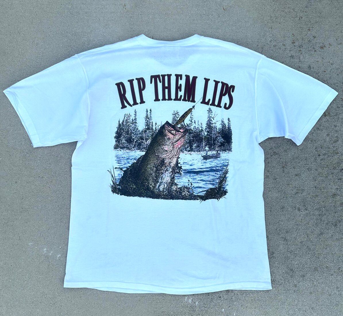 Vintage Fishing T Shirt