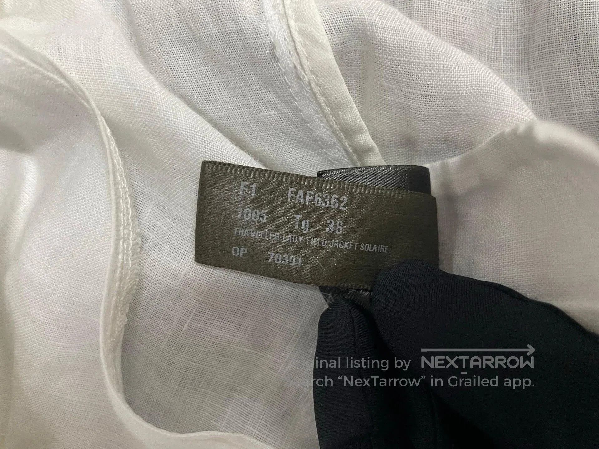 Loro Piana Loro Piana White Linen Zip Jacket. Size US M / EU 48-50 / 2 - 3 Thumbnail