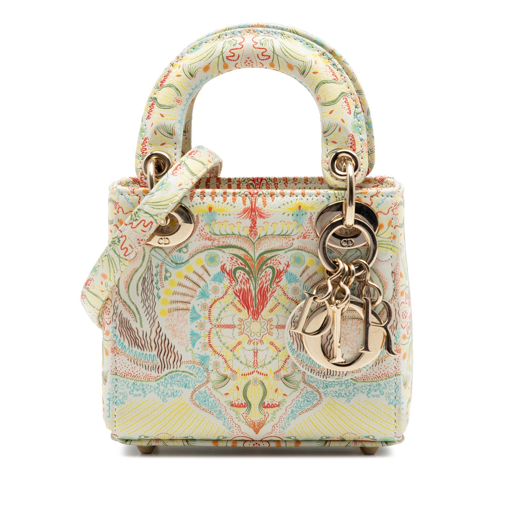 Dior Micro Calfskin In Lights Lady Dior Size ONE SIZE - 1 Thumbnail