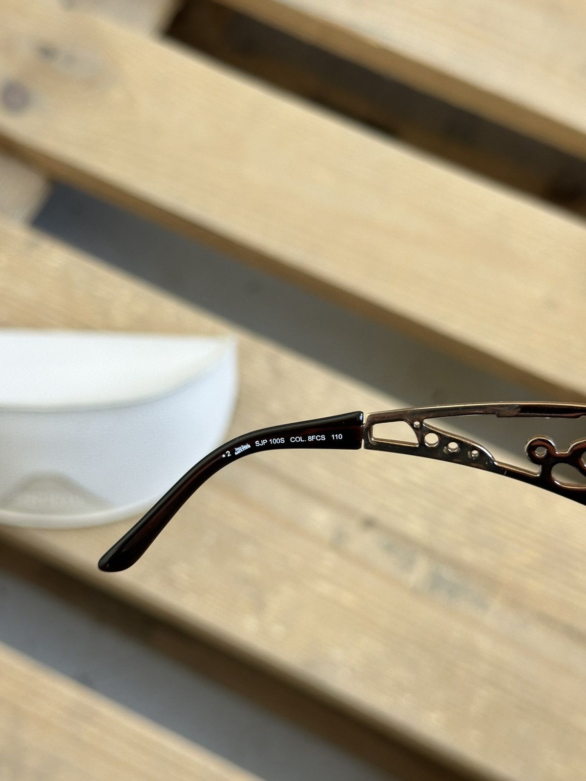 Vintage Jean Paul Gaultier Vintage Brilliant Sunglasses With Case Size ONE SIZE - 9 Thumbnail