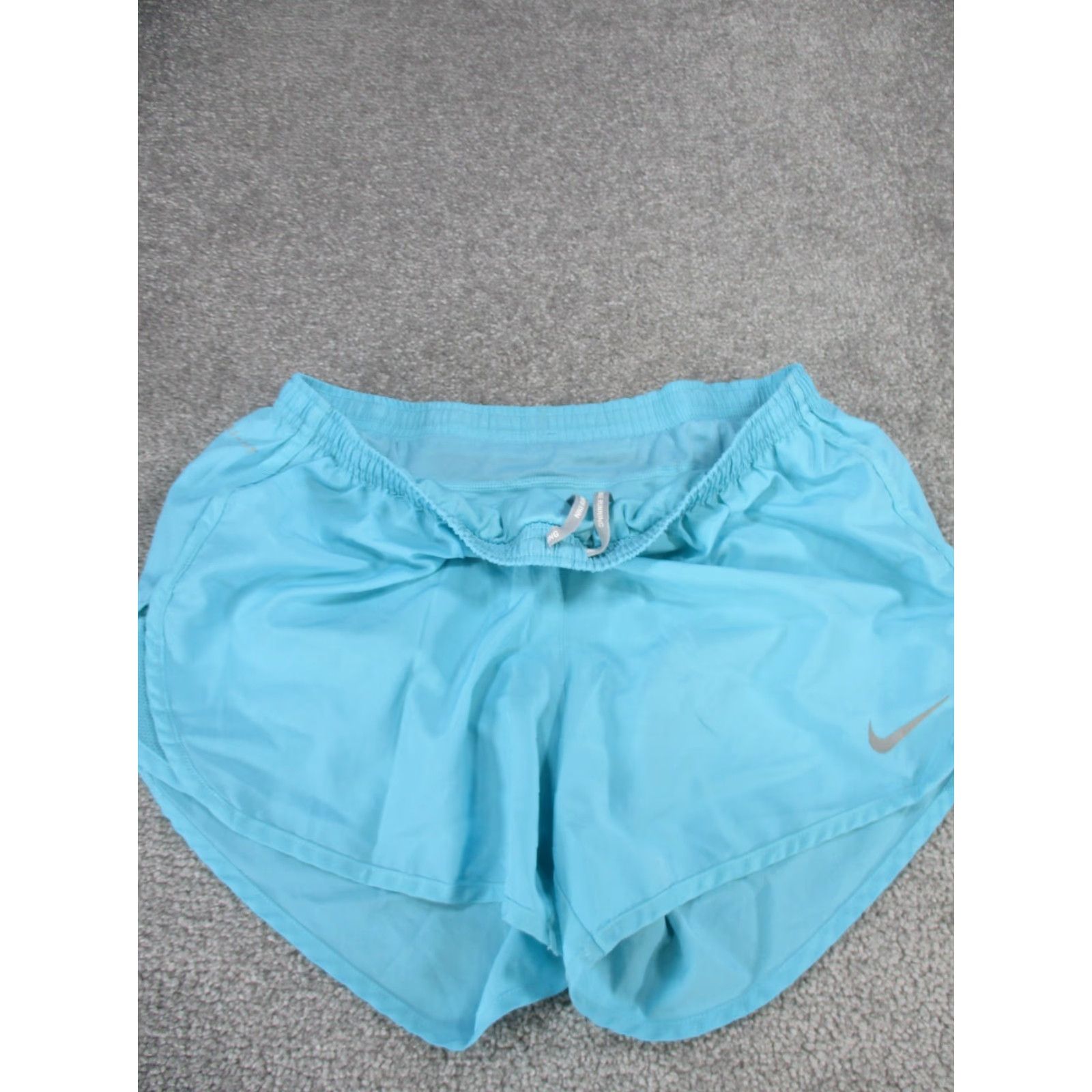 Nike Nike Shorts Women Medium Dri-FIT Light Blue Lightweight Athletic Short M Blue Nike Running Cross Training Womens Size 32" / US 10 / IT 46 - 2 Thumbnail