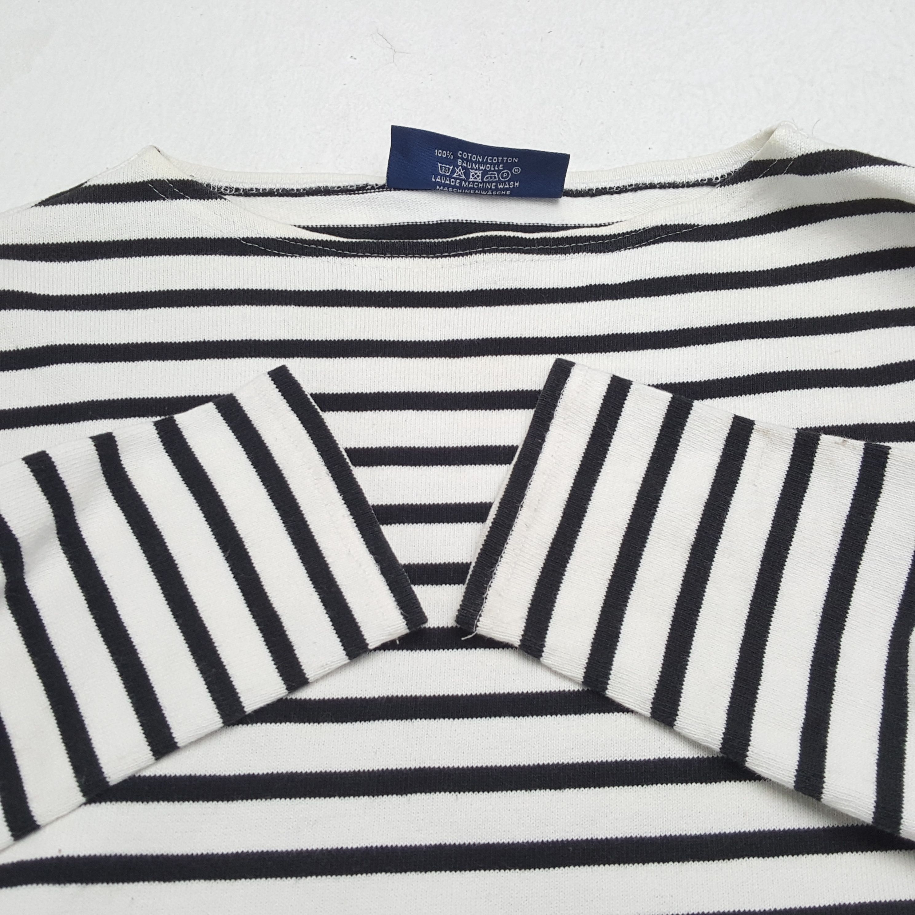 Saint James × Vintage SAINT JAMES Stripes Design Style Tshirt Size S / US 4 / IT 40 - 9 Thumbnail