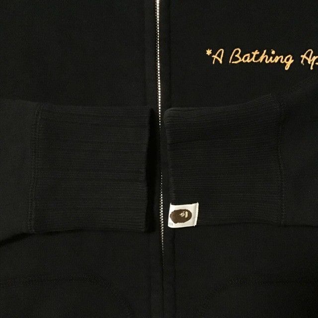 Bape BAPE Embroidered College Logo Zip Hoodie a bathing ape NIGO Size US M / EU 48-50 / 2 - 7 Thumbnail