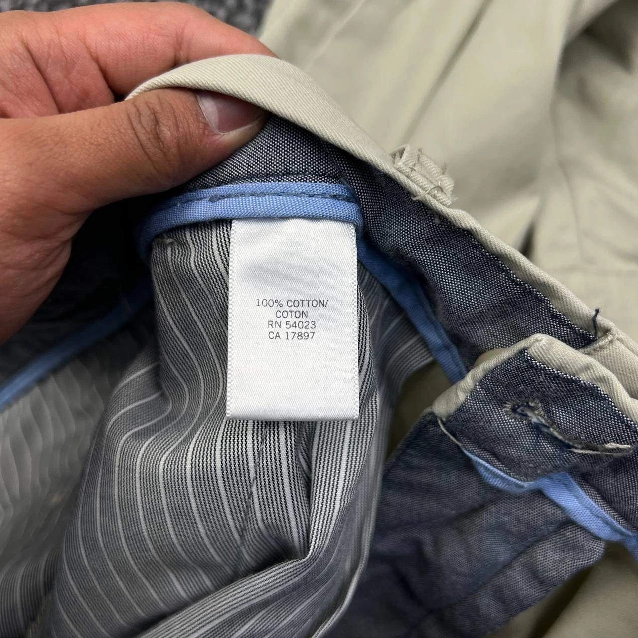 Banana Republic Banana Republic 34x32 Relaxed Fit Chino Straight Fit Cotton Size US 34 / EU 50 - 8 Thumbnail