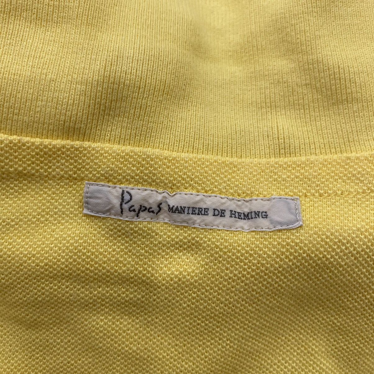 Other PAPAS Pocket Yellow Button Up Collar Long Sleeve Shirt Size US M / EU 48-50 / 2 - 6 Thumbnail