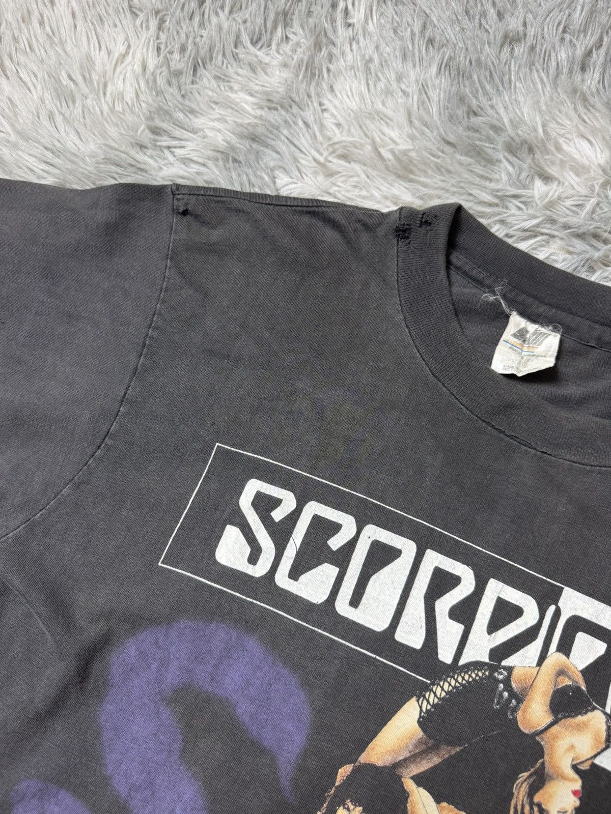 Band Tees × Vintage Vintage Scorpions Size US L / EU 52-54 / 3 - 4 Thumbnail