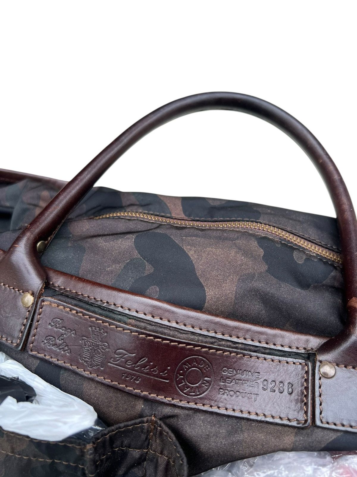 Felisi Felisi Italy Military Cargo Camouflage Tote Bag Size ONE SIZE - 14 Thumbnail