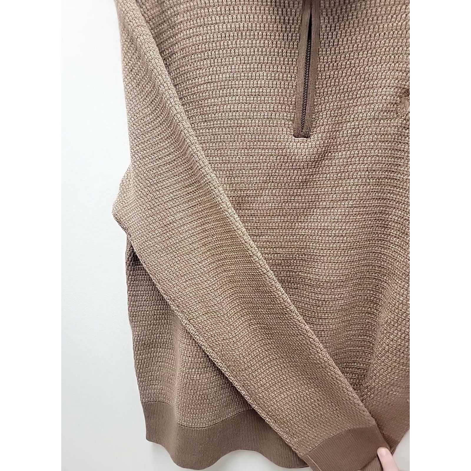 Polo Ralph Lauren Polo Ralph Lauren Sweater 1/4 Zip Mens M Brown Merino Wool Size US M / EU 48-50 / 2 - 3 Thumbnail
