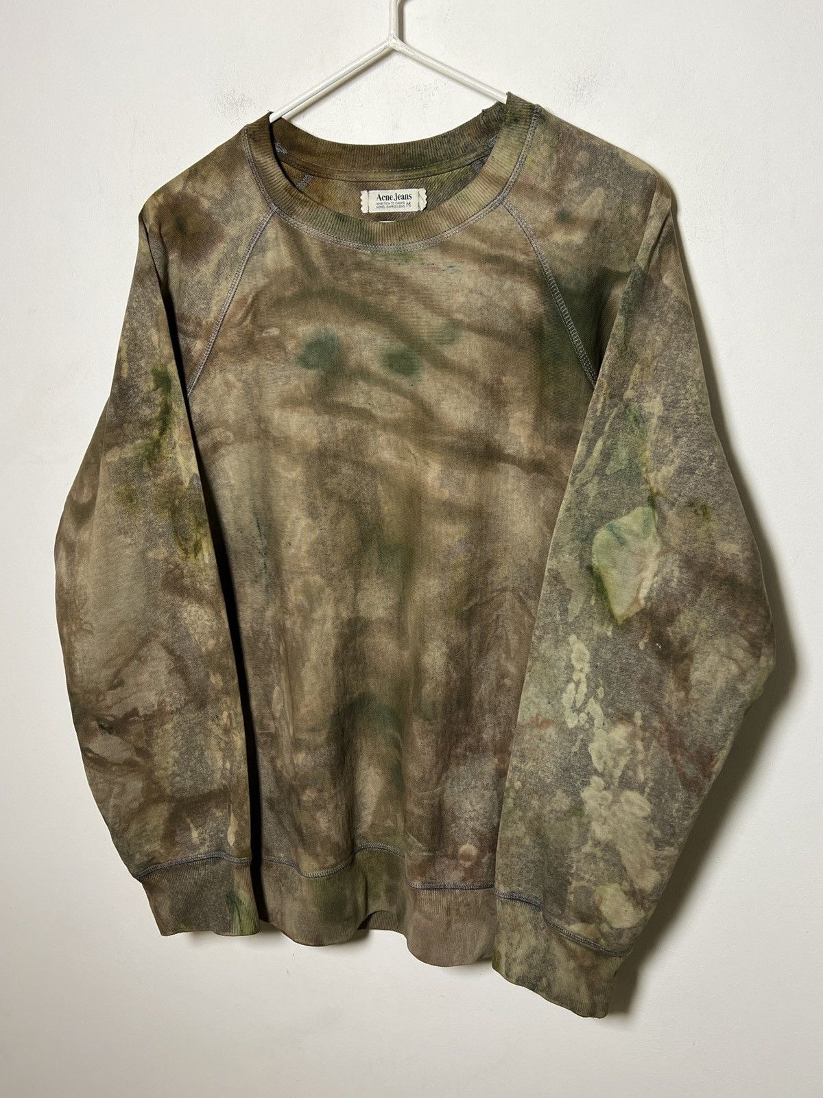 Acne Studios acne studios y2k tie dye sweatshirt crewneck 1/1 vintage Size US M / EU 48-50 / 2 - 4 Thumbnail