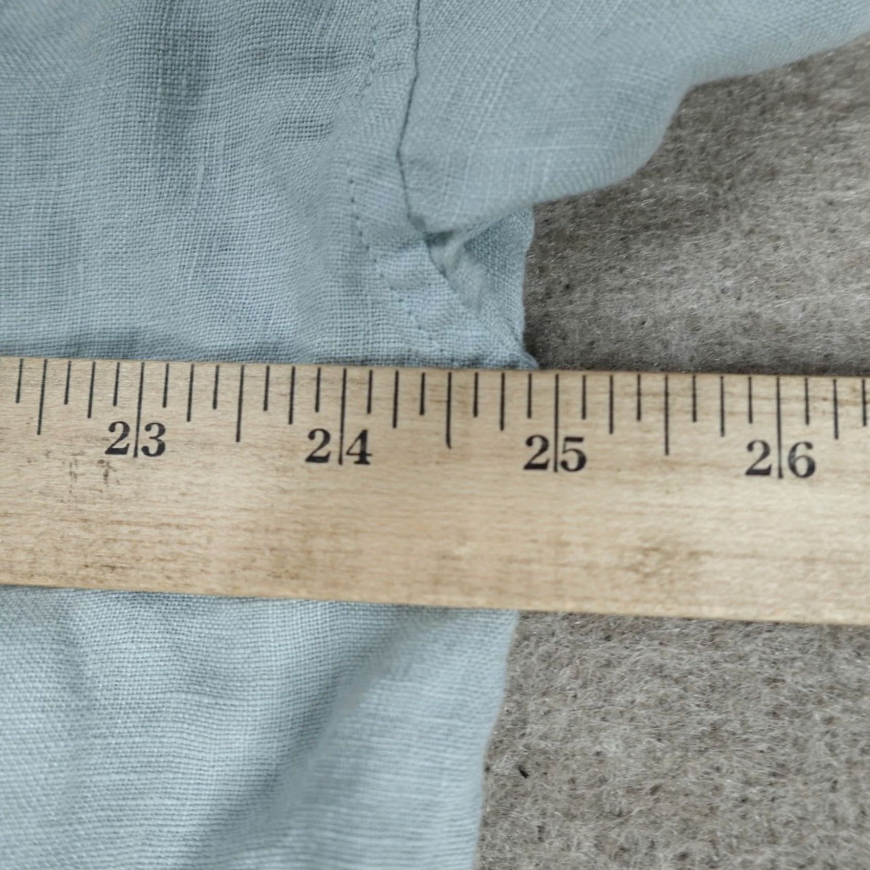 Abercrombie & Fitch Abercrombie & Fitch Mens Shirt 2XLT Blue Linen Button Down NEW Size US XXL / EU 58 / 5 - 5 Thumbnail