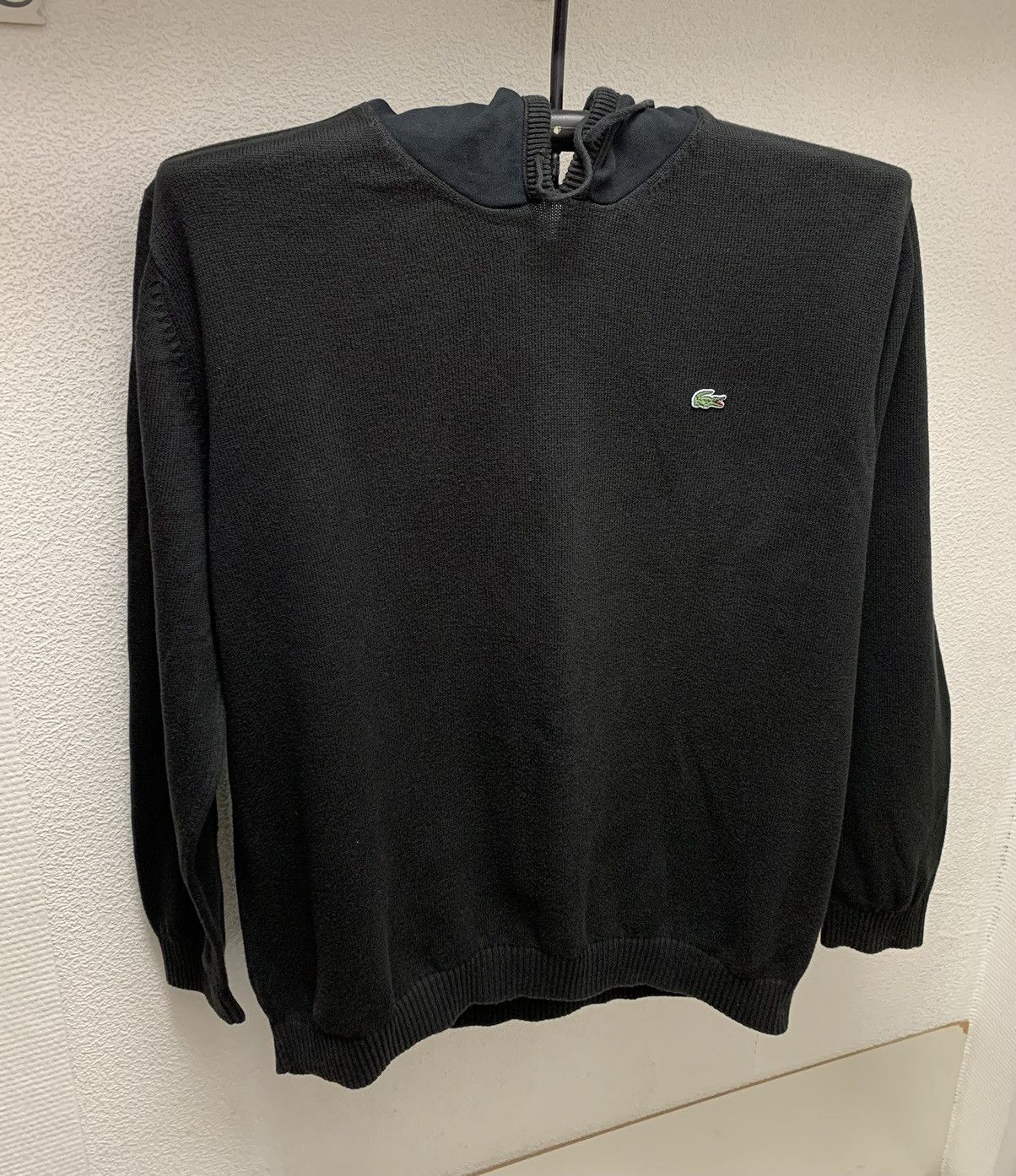 Lacoste Lacoste vintage black hoodie 6 sz L-Xl Size US L / EU 52-54 / 3 - 1 Thumbnail