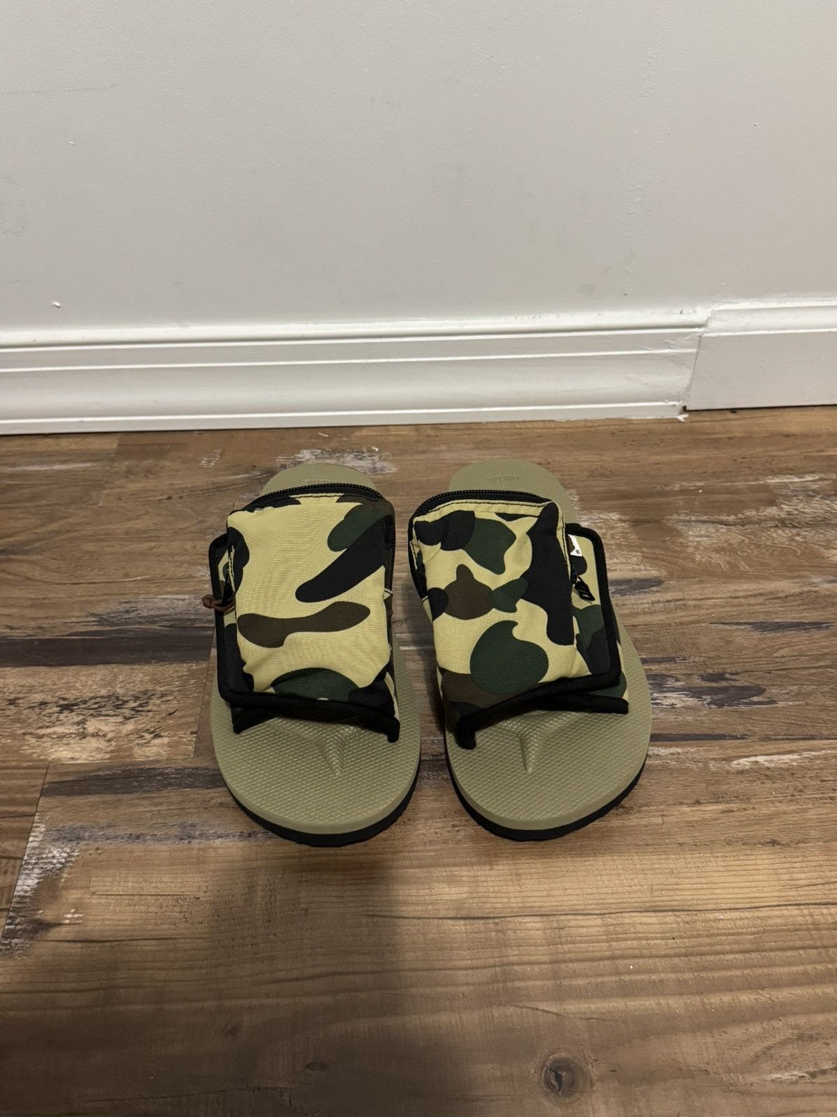 BAPE x SUICOKE DAO コラボ ABC迷彩 サンダル 24cm BAPE x SUICOKE DAO コラボ ABC迷彩 サンダル 24cm