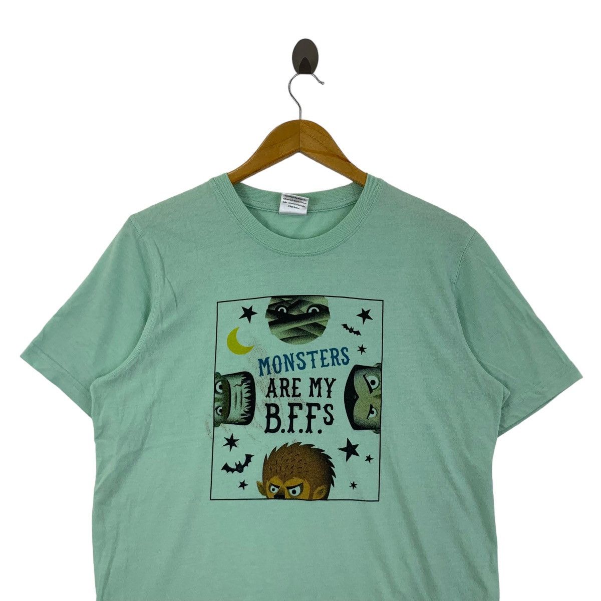 Vintage LITTLE MONSTERS MOVIE Universal Studios Tee Shirt Top My BFF Size L / US 10 / IT 46 - 2 Thumbnail