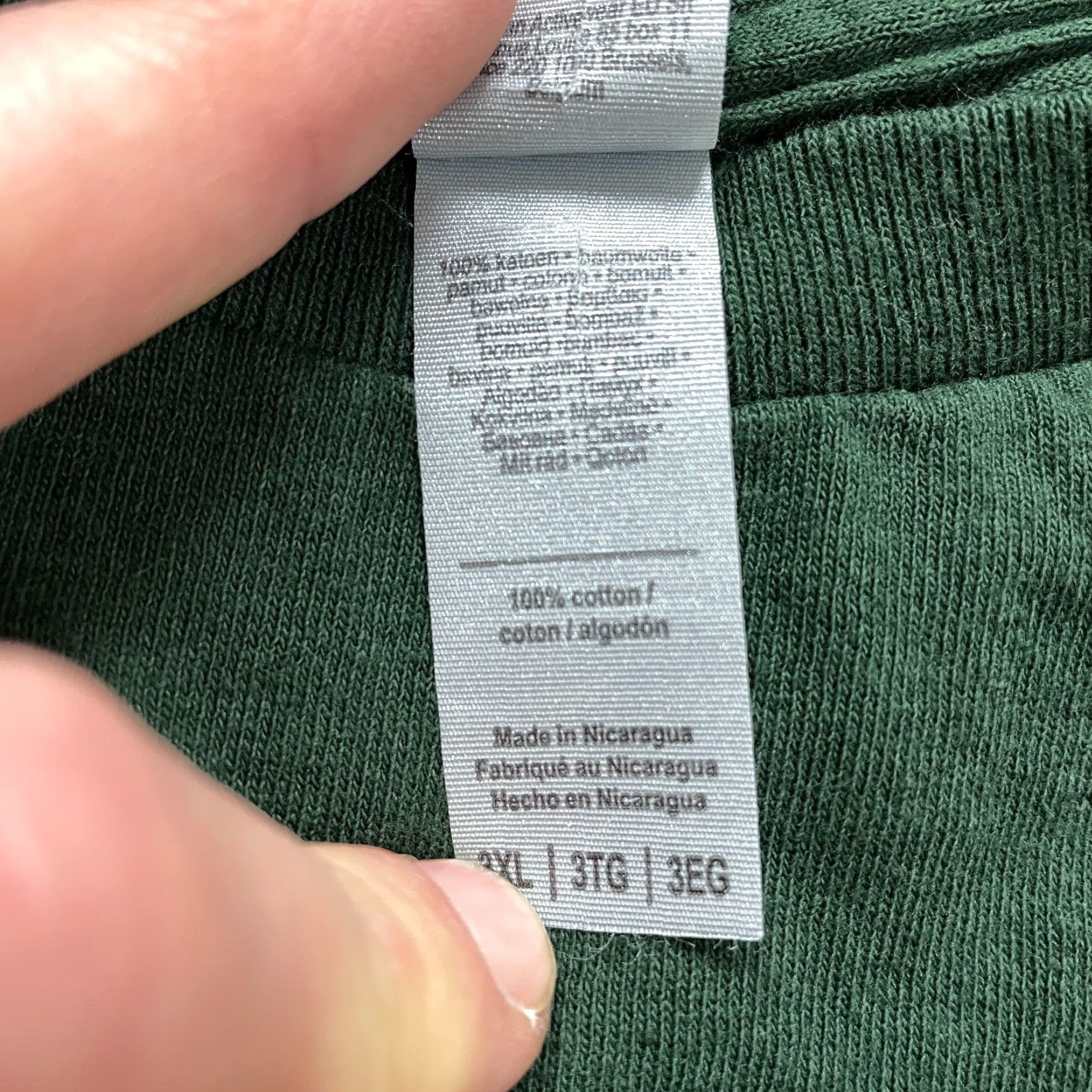 Gildan Gildan Heavy Cotton T-Shirt Men's 3XL Green Holiday Christmas Crew Neck Short Sleeve Casual Size US XXL / EU 58 / 5 - 6 Thumbnail