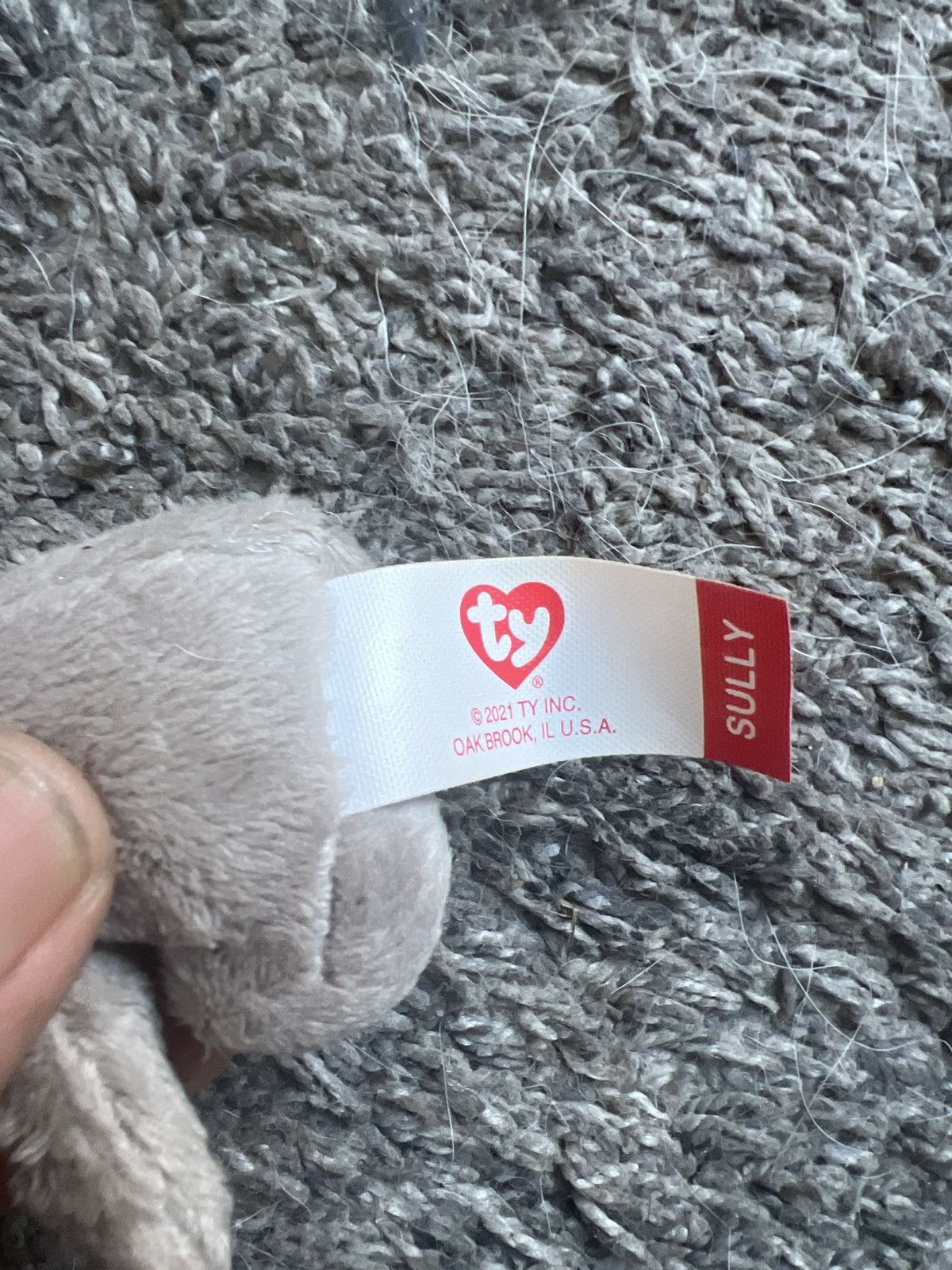 Hypebeast 2021 McDonald’s Ty Sully The Sloth Teenie Beanie Boo Size ONE SIZE - 5 Thumbnail