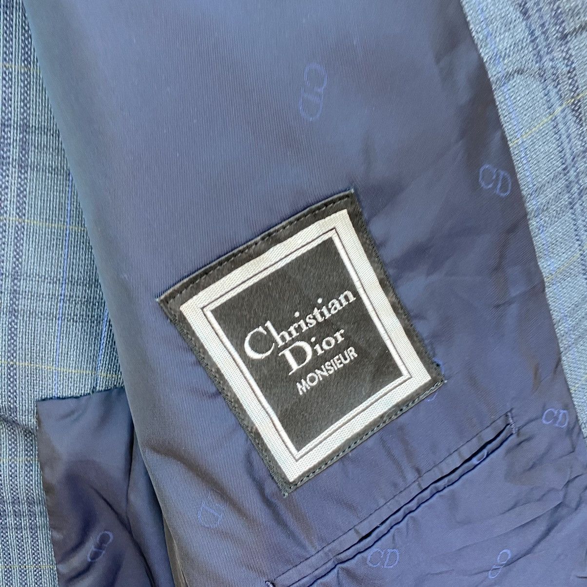 Christian Dior Monsieur 🫶Vintage Christian Dior Checked Jacket Size US M / EU 48-50 / 2 - 7 Thumbnail