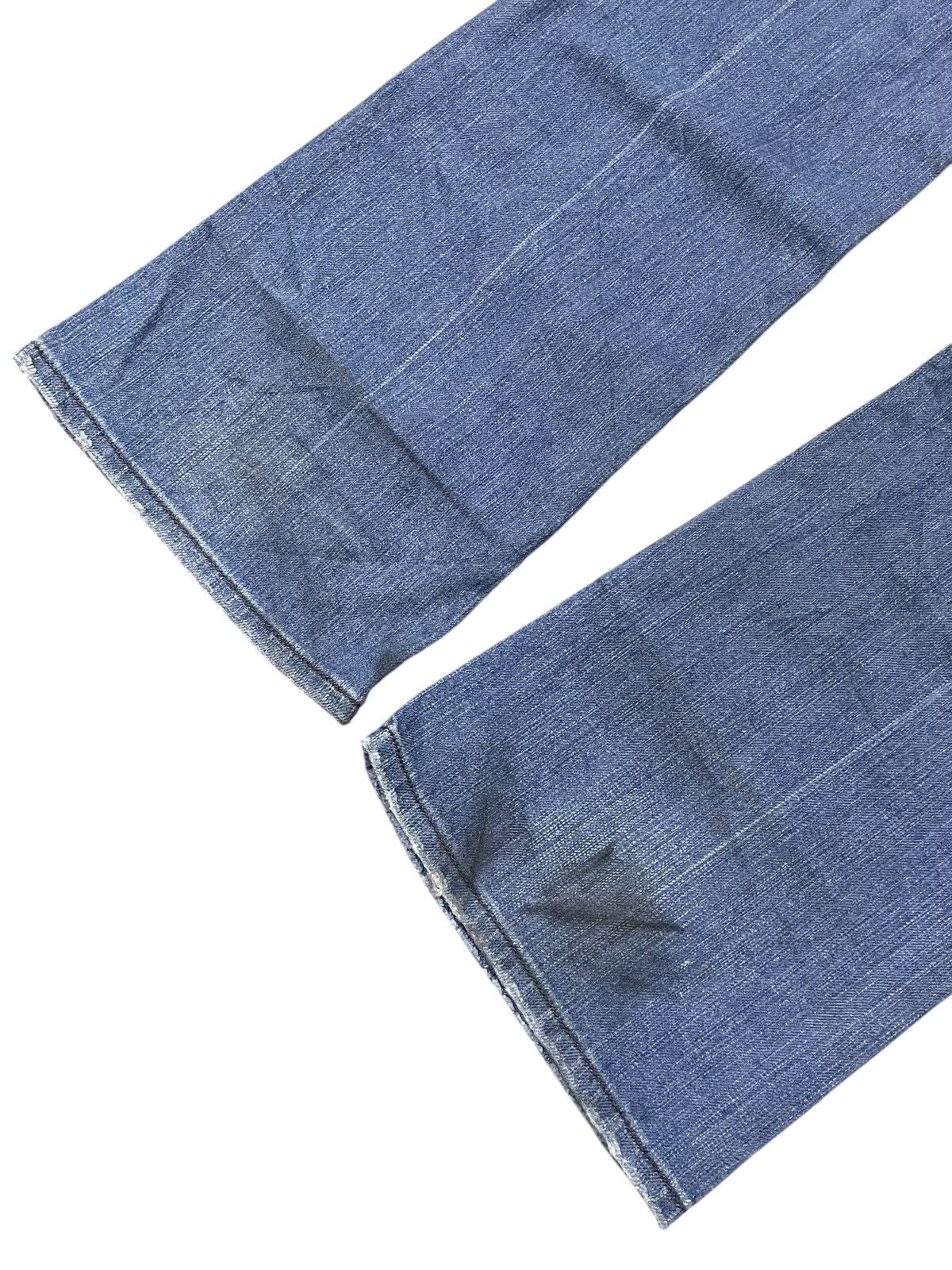 Express × Hysteric Glamour × Japanese Brand Express Jeans Tattoo Wings Tribal Flare Boot Cut Jeans Size US 30 / EU 46 - 16 Thumbnail