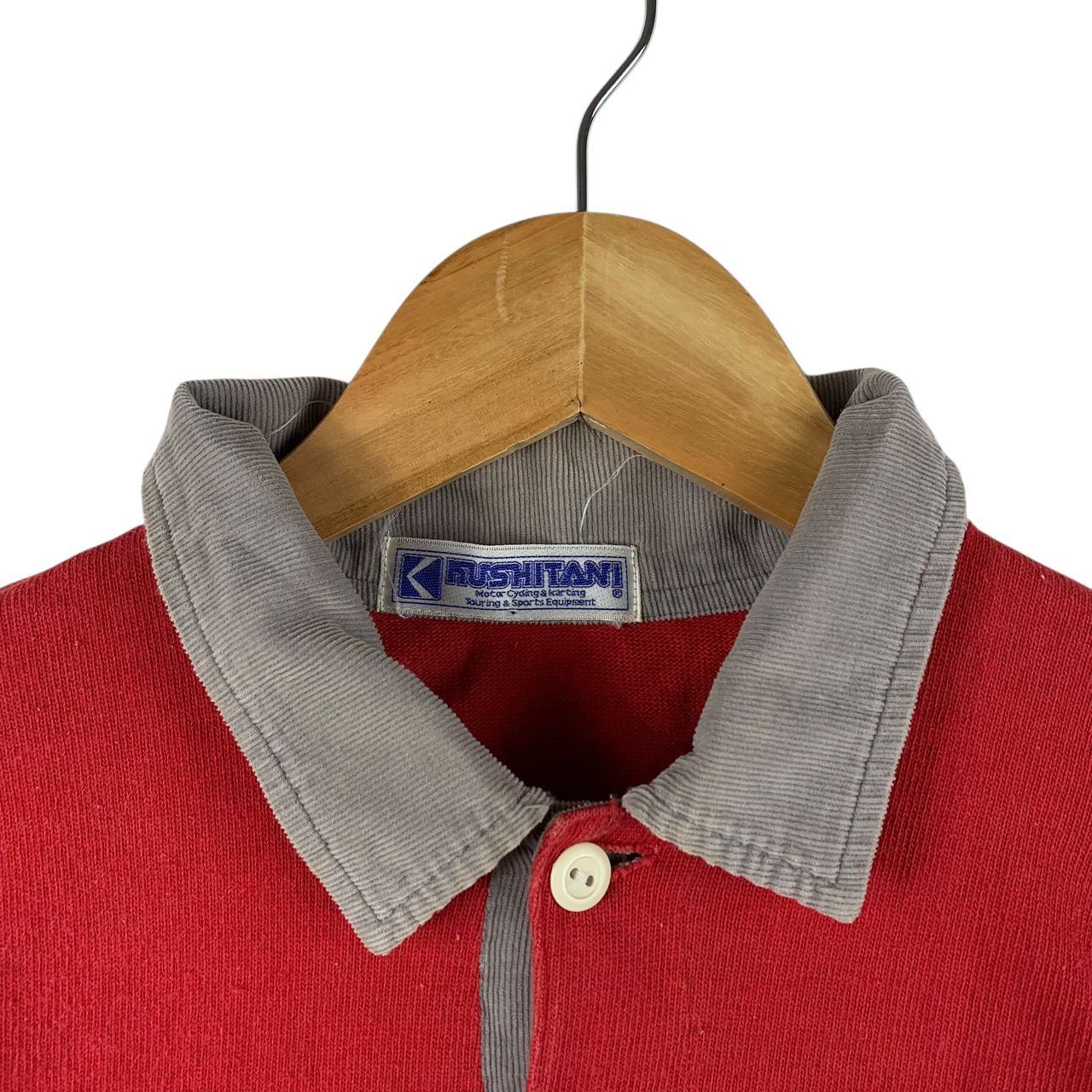 Japanese Brand Vintage 90s KHUSHITANI long sleeve polo tees Size US S / EU 44-46 / 1 - 5 Thumbnail
