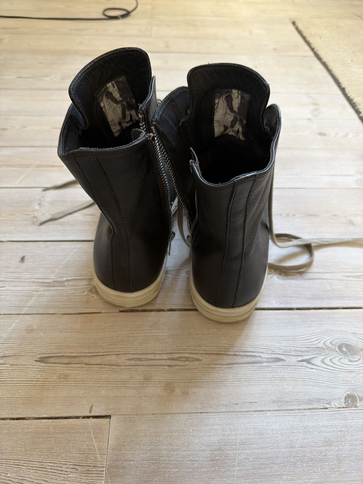 Rick Owens Geo Baskets 43 Size US 10.5 / EU 43-44 - 6 Thumbnail
