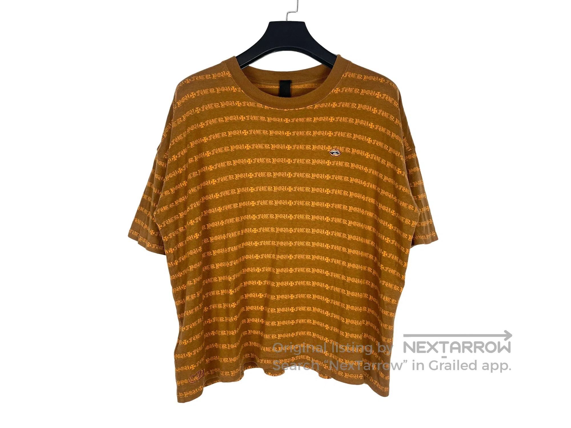 Chrome Hearts CHROME HEARTS Sanskrit Stripe Full Print Short Sleeve Size US L / EU 52-54 / 3 - 1 Thumbnail