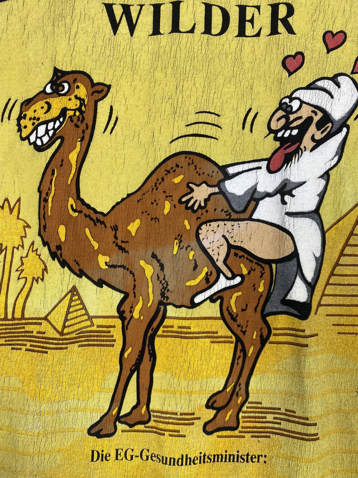 Vintage Vintage Ramel parody Camel sex graphic humor tee 90’s Size US XL / EU 56 / 4 - 7 Thumbnail