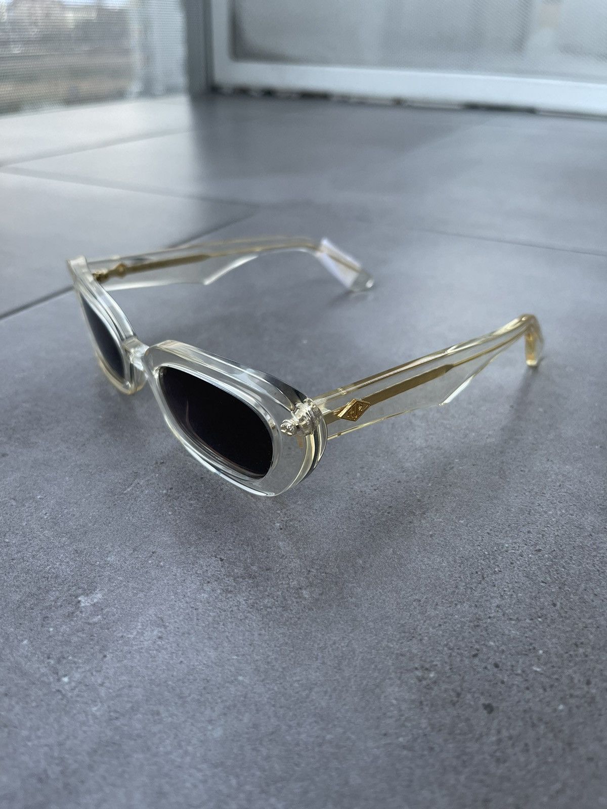 Han Kjobenhavn !DS! SS23 Han Kjobenhavn Iris Champagne Sunglasses Size ONE SIZE - 9 Thumbnail
