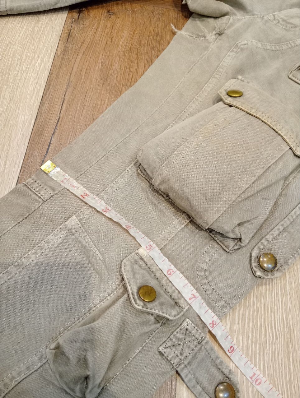 Japanese Brand HALB JAPAN MULTI-POCKET FLARED BANDAGE PANTS Size US 30 / EU 46 - 21 Thumbnail