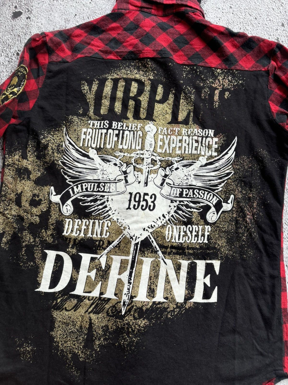 Hysteric Glamour Y2k Sunford Club Punk Style Shirr Size US M / EU 48-50 / 2 - 7 Thumbnail
