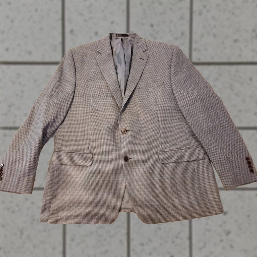 Polo Ralph Lauren Polo Ralph Lauren Blazer Jacket Gray Wool Mens 46R 48R 50R Regular Size US XXL / EU 58 / 5 - 1 Thumbnail