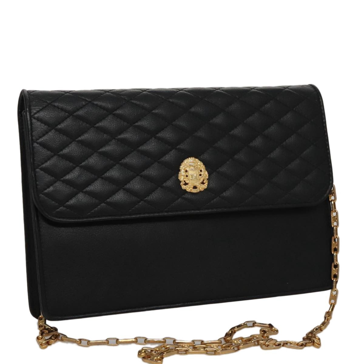 Celine Celine Chain Shoulder Bag Leather Size ONE SIZE - 1 Thumbnail