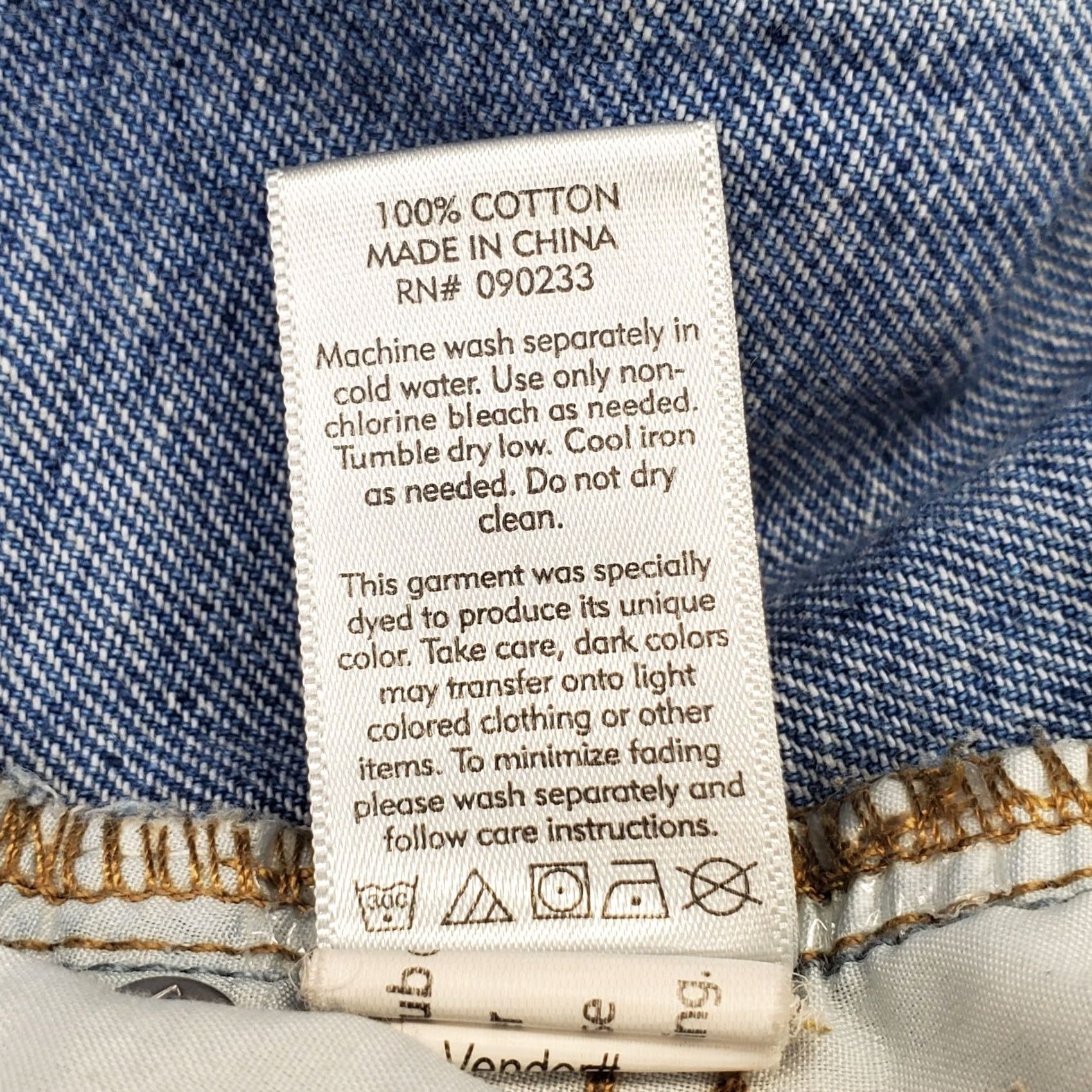 Pacsun PacSun Womens Jeans 30 Blue Denim Stretch Boho Faded Distressed Straight Leg Mom Size 30 Womens jeans Size 30" / US 8 / IT 44 - 7 Thumbnail