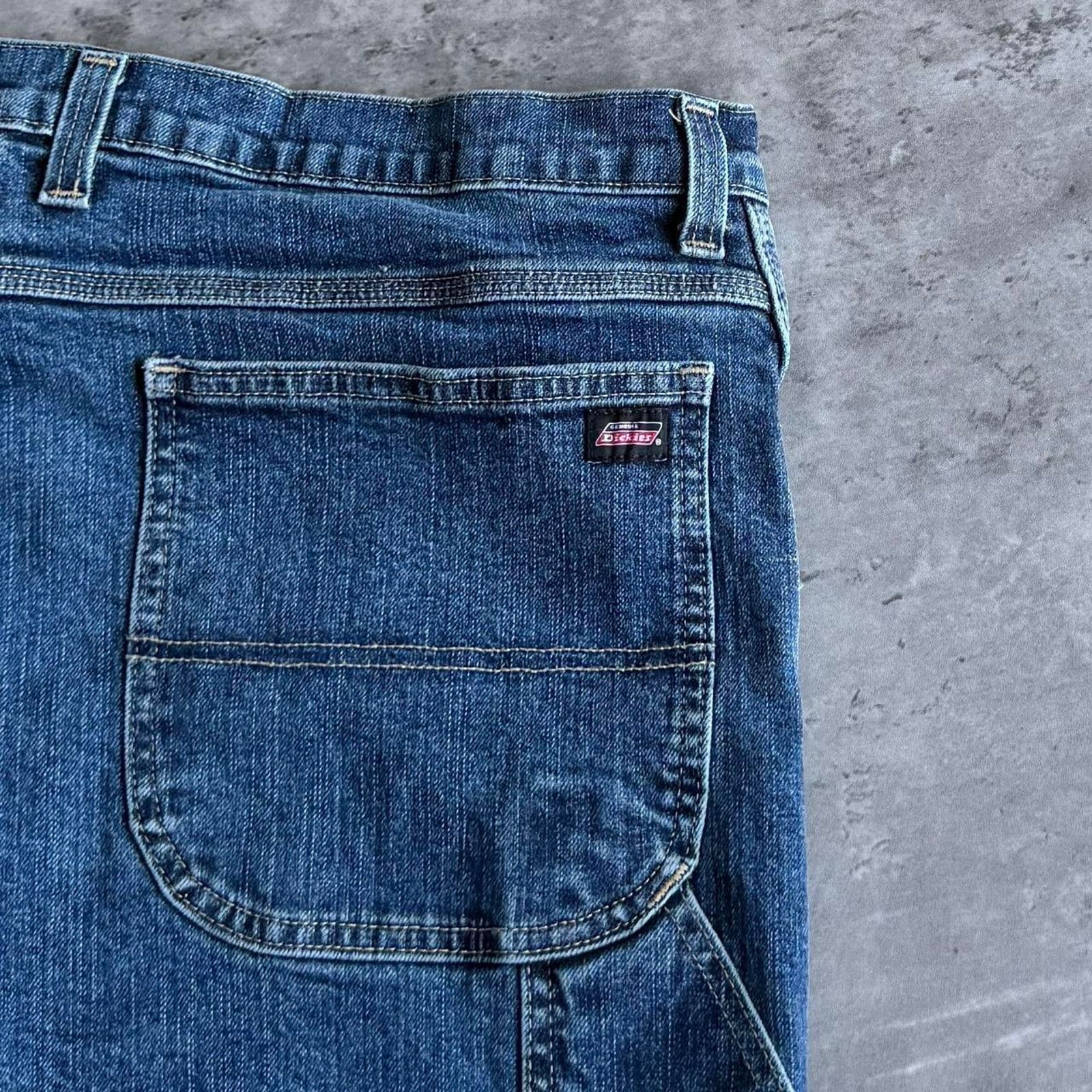 Carhartt × Dickies × Vintage Vintage Y2K Carhartt Style Baggy Skate Carpenter Denim Jeans Size US 40 / EU 56 - 3 Thumbnail