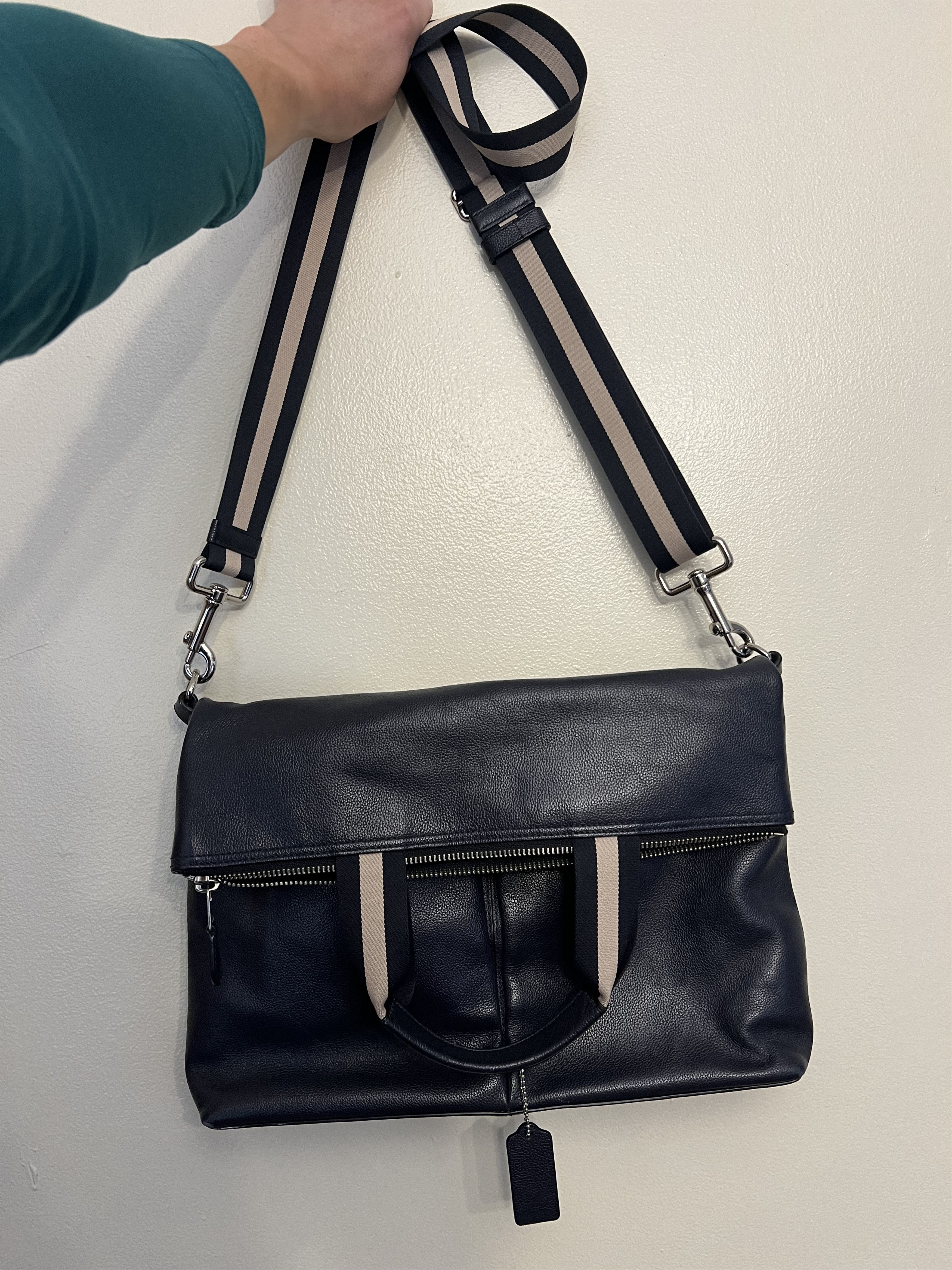Coach Coach Men's Leather Messenger Bag Size ONE SIZE - 3 Thumbnail