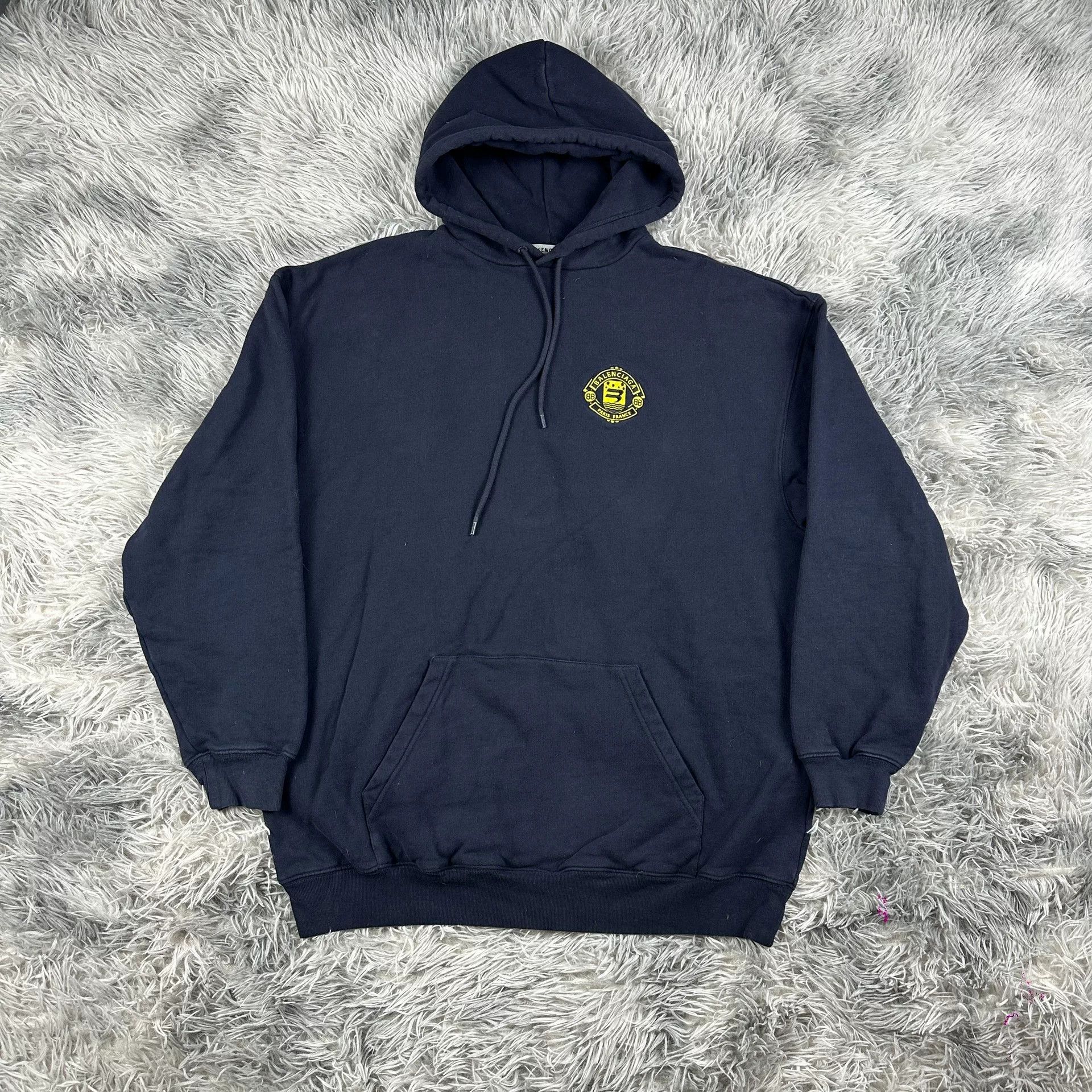 Balenciaga Balenciaga Manchester United Embroidered Hoodie Size US XS / EU 42 / 0 - 1 Thumbnail