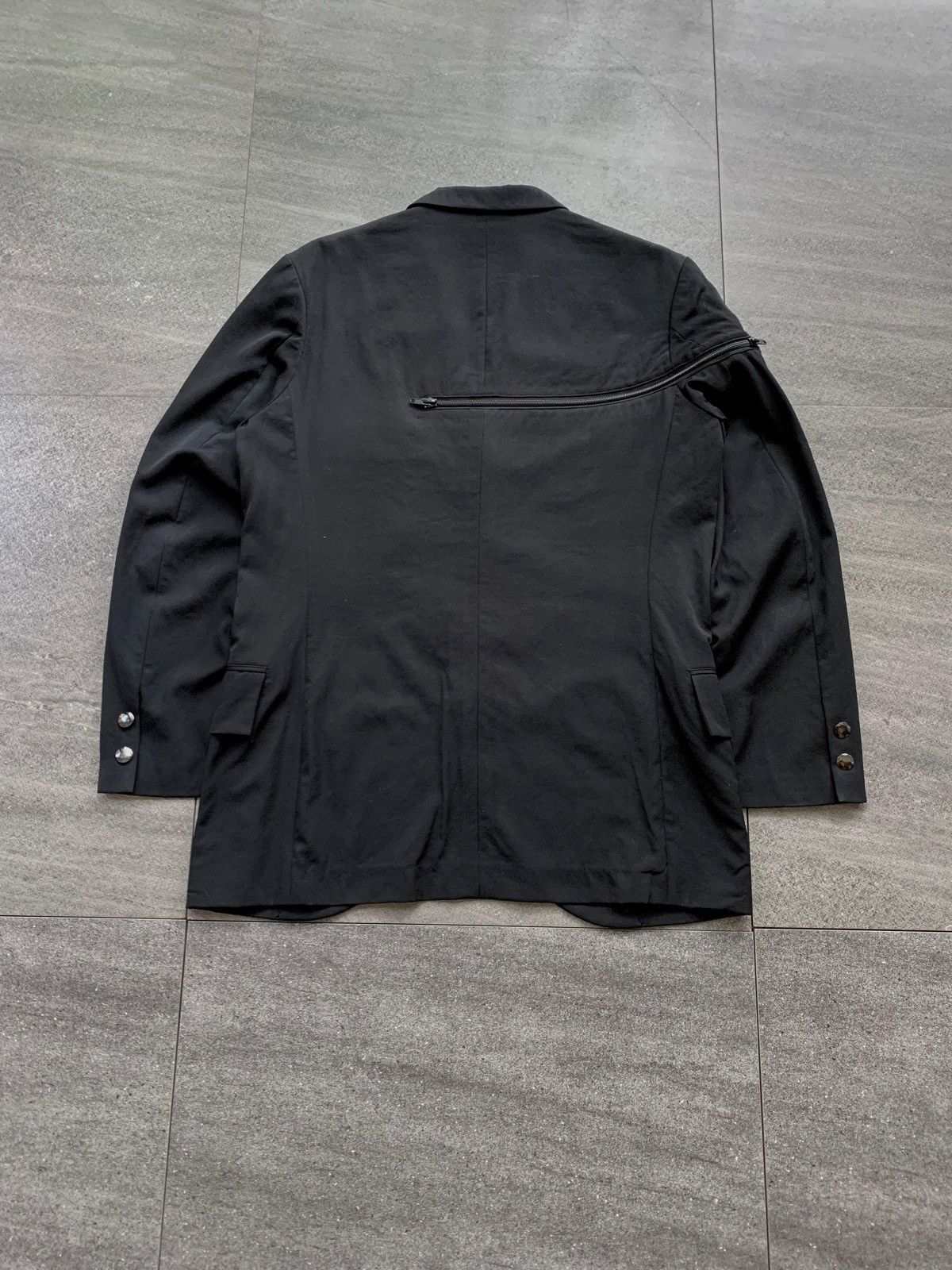 Yohji Yamamoto FREE TAX! Bondage Zipper Blazer Jacket Size 48R - 7 Thumbnail