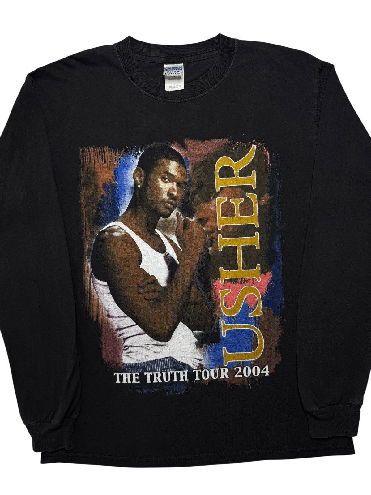 Vintage 2004 Usher Kanye West The Truth Tour Tee Shirt - www 
