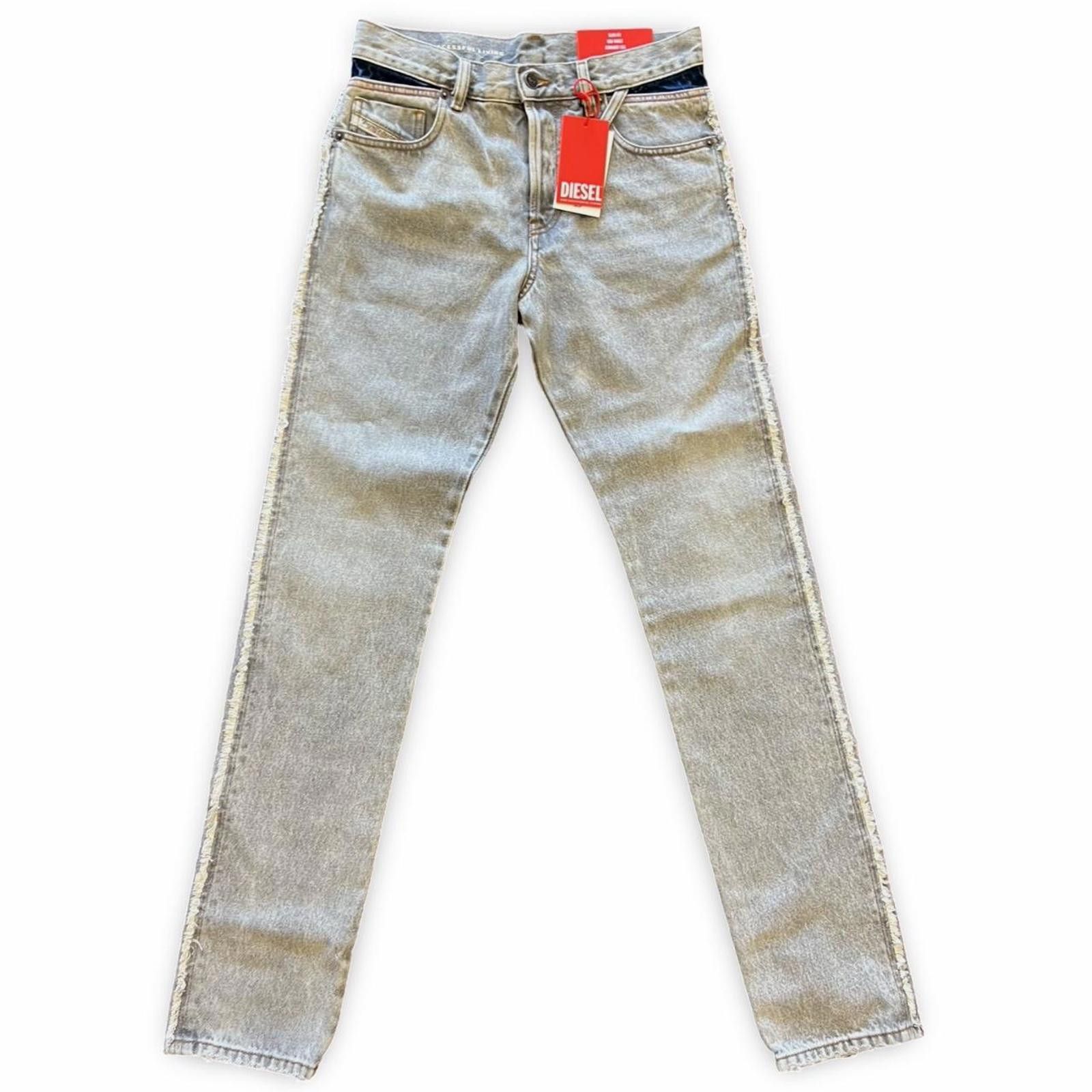 Diesel Diesel 1995-RS L.32 Trousers – Light Wash Sustainable Denim Size 27" / US 4 / IT 40 - 2 Thumbnail