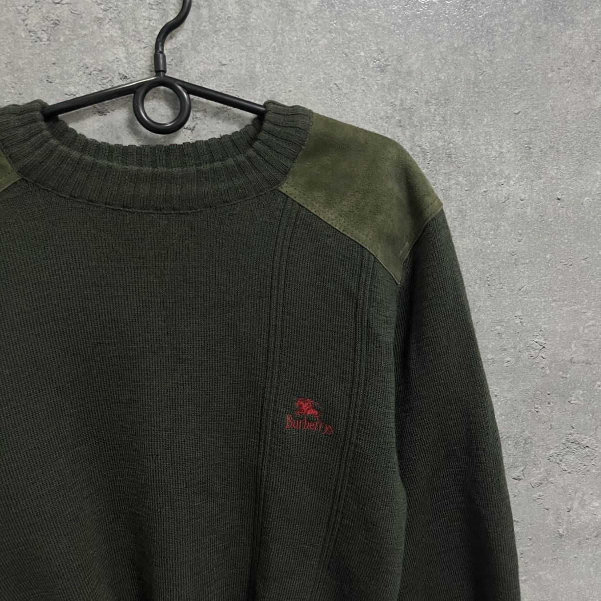 Burberry Vintage 90s Burberry’s Wool Sweater Knit Size US L / EU 52-54 / 3 - 6 Thumbnail