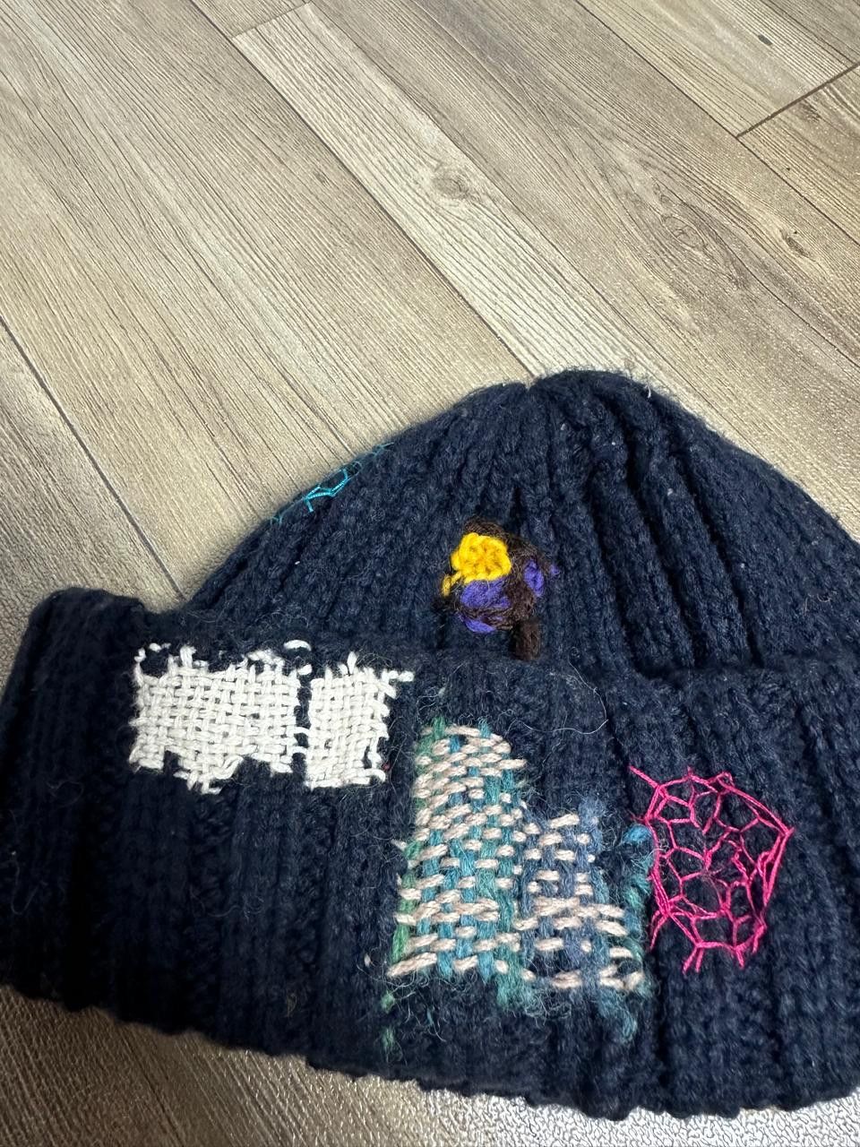 Handmade Custom Nice Design Art Beanie Hats Size ONE SIZE - 9 Thumbnail