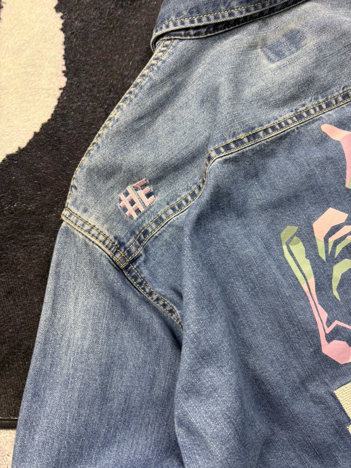 Evisu EVISU Vintage Big Logo Osaka Japan Streetwear Denim Shirt Size US S / EU 44-46 / 1 - 8 Thumbnail