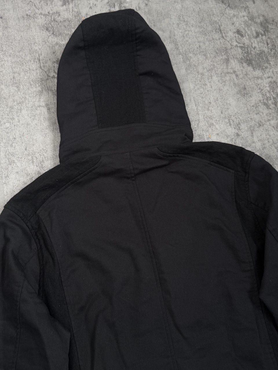 Paolo Pecora Paolo Pecora Milano Asymmetrical Zip Hoodie in Black Size US XL / EU 56 / 4 - 21 Thumbnail