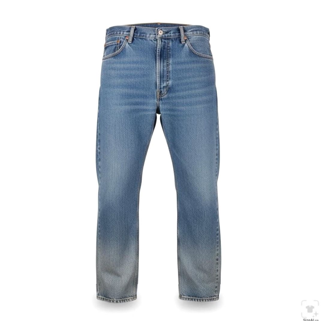 Levi's Levi's 505 Jeans Mens Regular Zip Fly Straight Denim Blue Medium Wash 42x30 Jeans Mens Regular Size US 42 / EU 58 - 2 Thumbnail